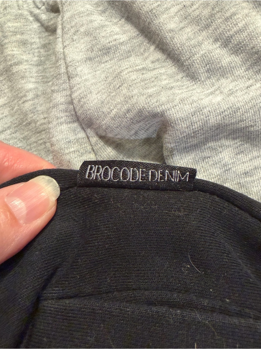 Brocode Denim Joggers - Picture 3 of 9